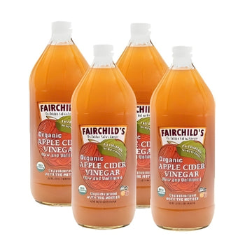 4-Pack of 32 Oz Glass Bottles